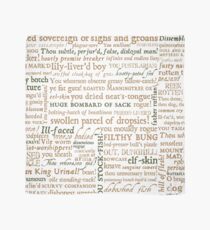 Shakespeare's Insults Collection - Revised Edition (by incognita) Scarf