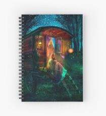 Gypsy Firefly Spiral Notebook