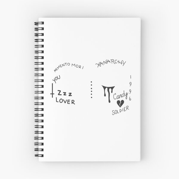 Item preview, Lil Xan Face Tattoos designed and sold by mayapl.