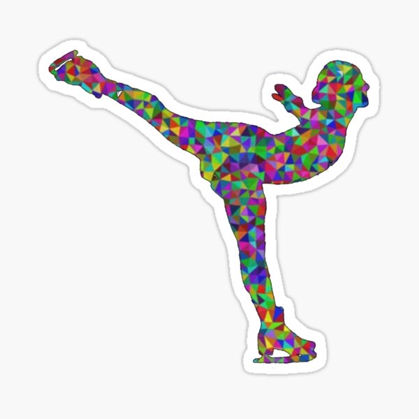 Eiskunstlauf Sticker