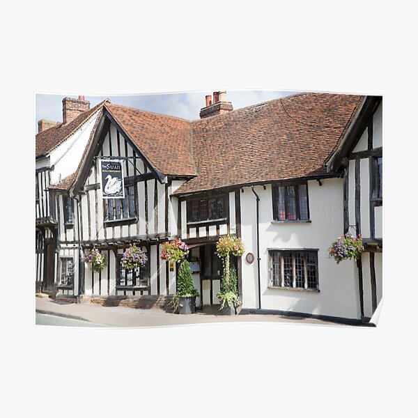 The Swan Lavenham Poster