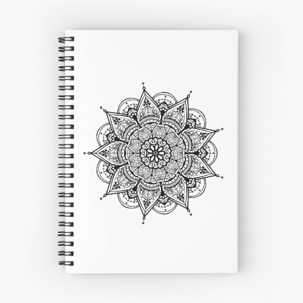 Item preview, Peaceful Power Mandala Line Art Design designed and sold by mariameep.