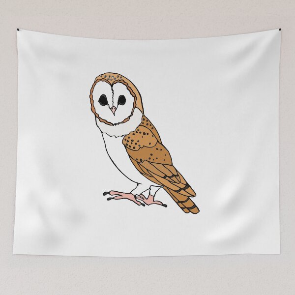 Item preview, Barn Owl designed and sold by nolessjess.