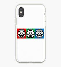 Pokemon Beginnings - Ash, Oak, Gary Red Blue Yellow iPhone Case