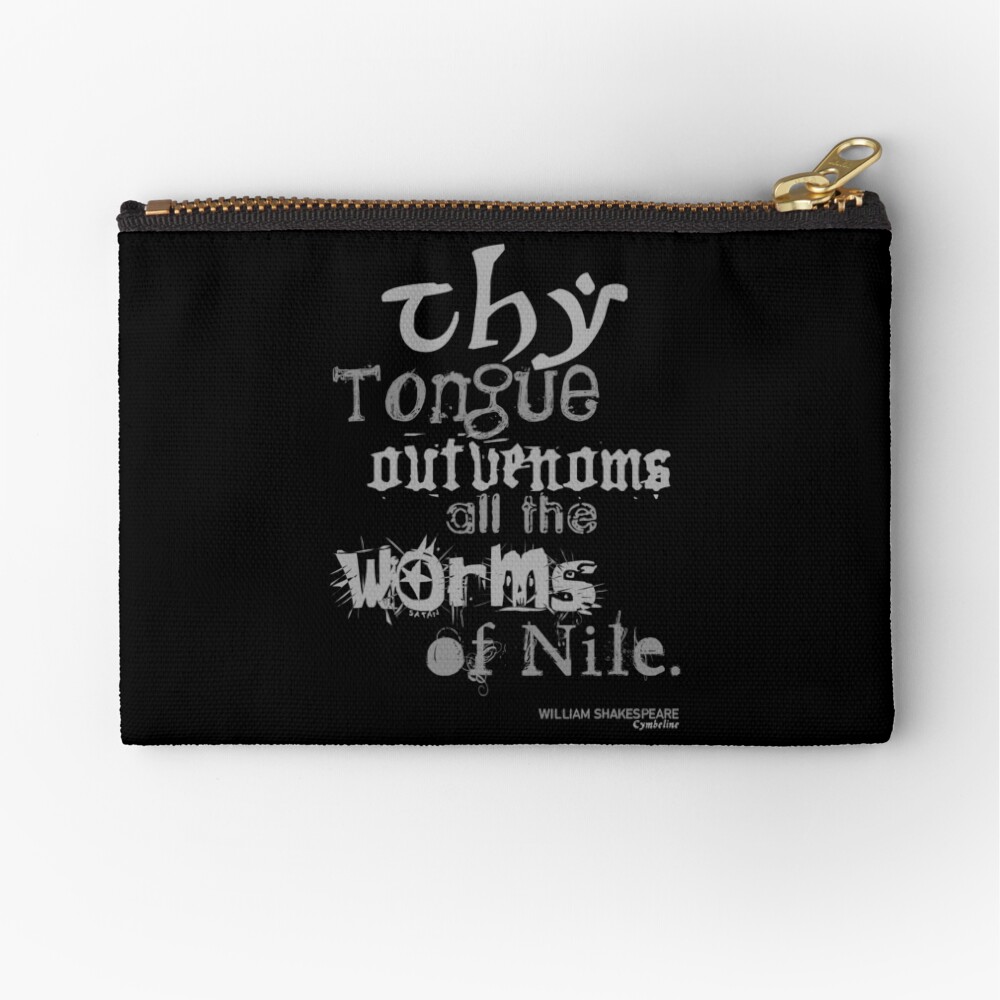 Item preview, Zipper Pouch designed and sold by incognitagal.