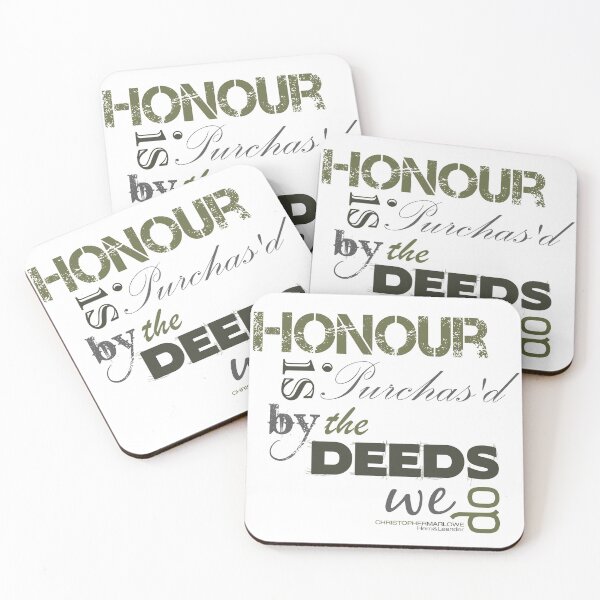 Item preview, Marlowe Hero & Leander Honour Quote  designed and sold by Styled Vintage.