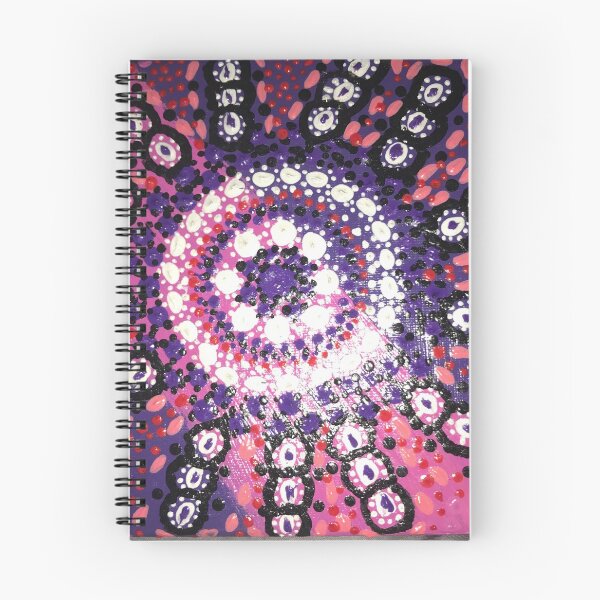 Item preview, Aboriginal art - pink star designed and sold by Melchime.