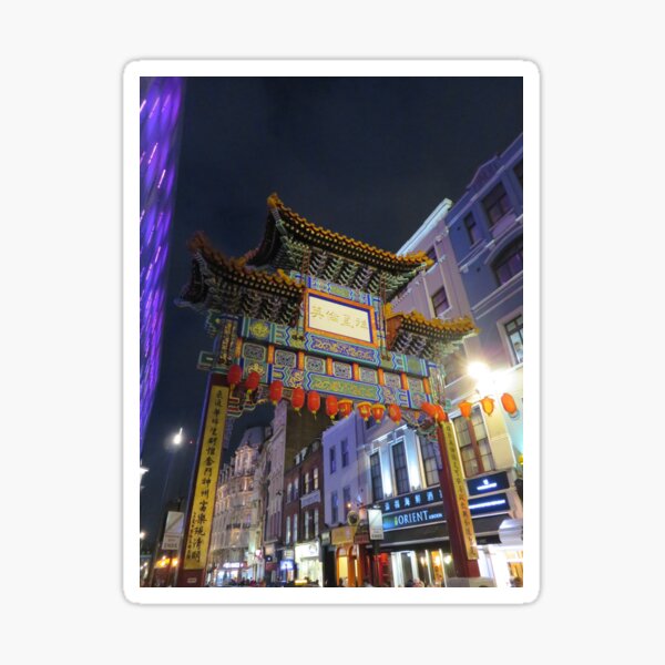 Chinatown, London Sticker