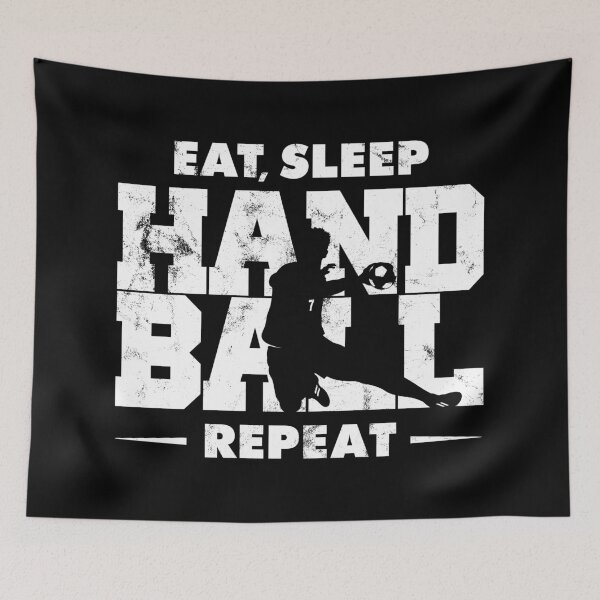 Item preview, EAT, SLEEP, HANDBALL, REPEAT VINTAGE, BY SUBGIRL designed and sold by SUBGIRL.