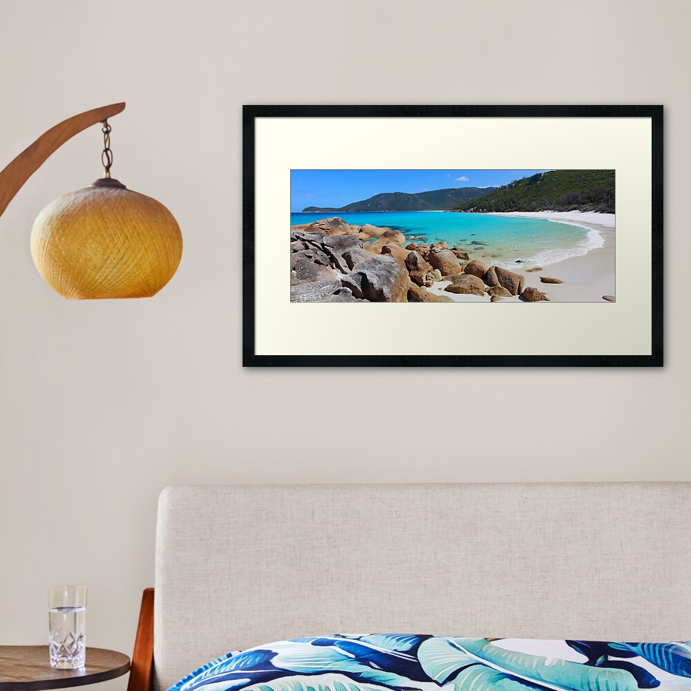 Little Waterloo Bay, Wilsons Promontory, Victoria, Australia Framed Art Print