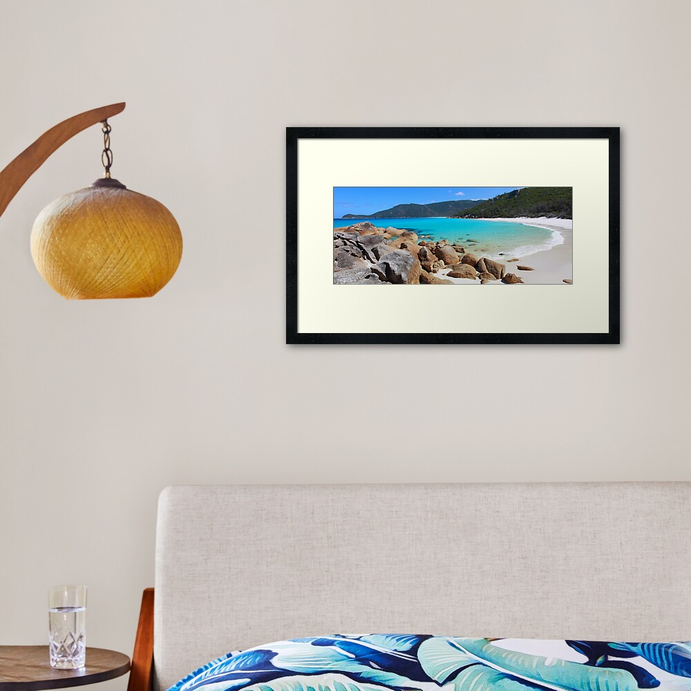 Little Waterloo Bay, Wilsons Promontory, Victoria, Australia Framed Art Print