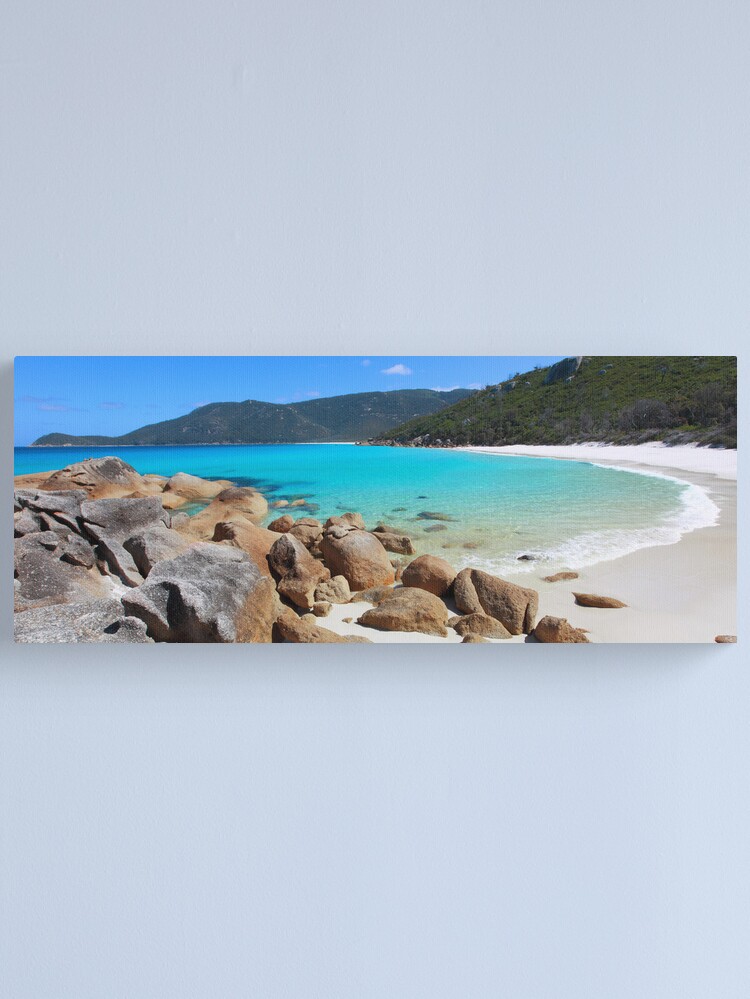 Alternate view of Little Waterloo Bay, Wilsons Promontory, Victoria, Australia Canvas Print