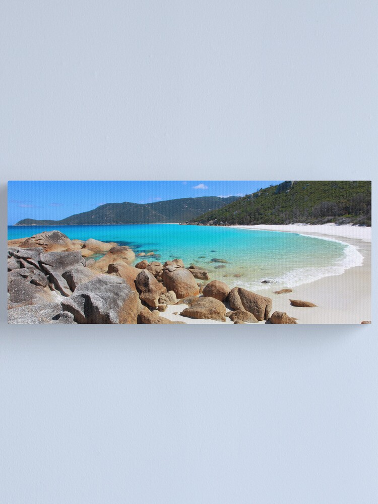 Alternate view of Little Waterloo Bay, Wilsons Promontory, Victoria, Australia Canvas Print
