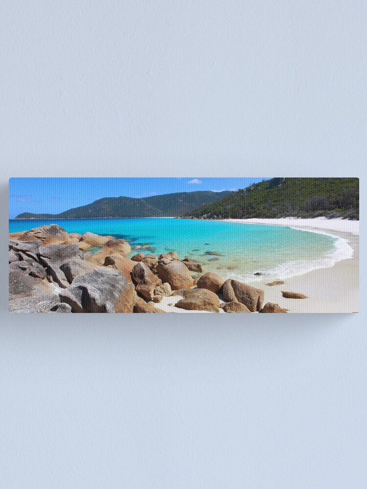 Alternate view of Little Waterloo Bay, Wilsons Promontory, Victoria, Australia Canvas Print