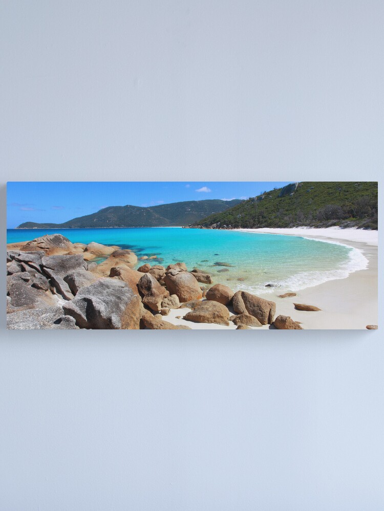 Alternate view of Little Waterloo Bay, Wilsons Promontory, Victoria, Australia Canvas Print