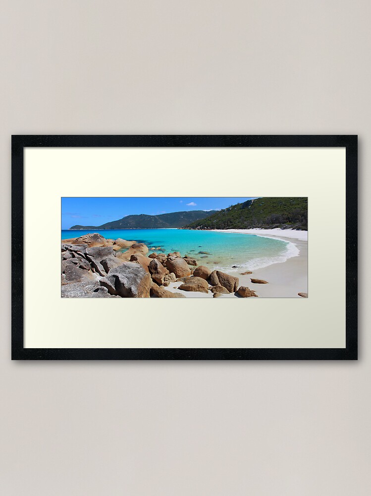 Alternate view of Little Waterloo Bay, Wilsons Promontory, Victoria, Australia Framed Art Print