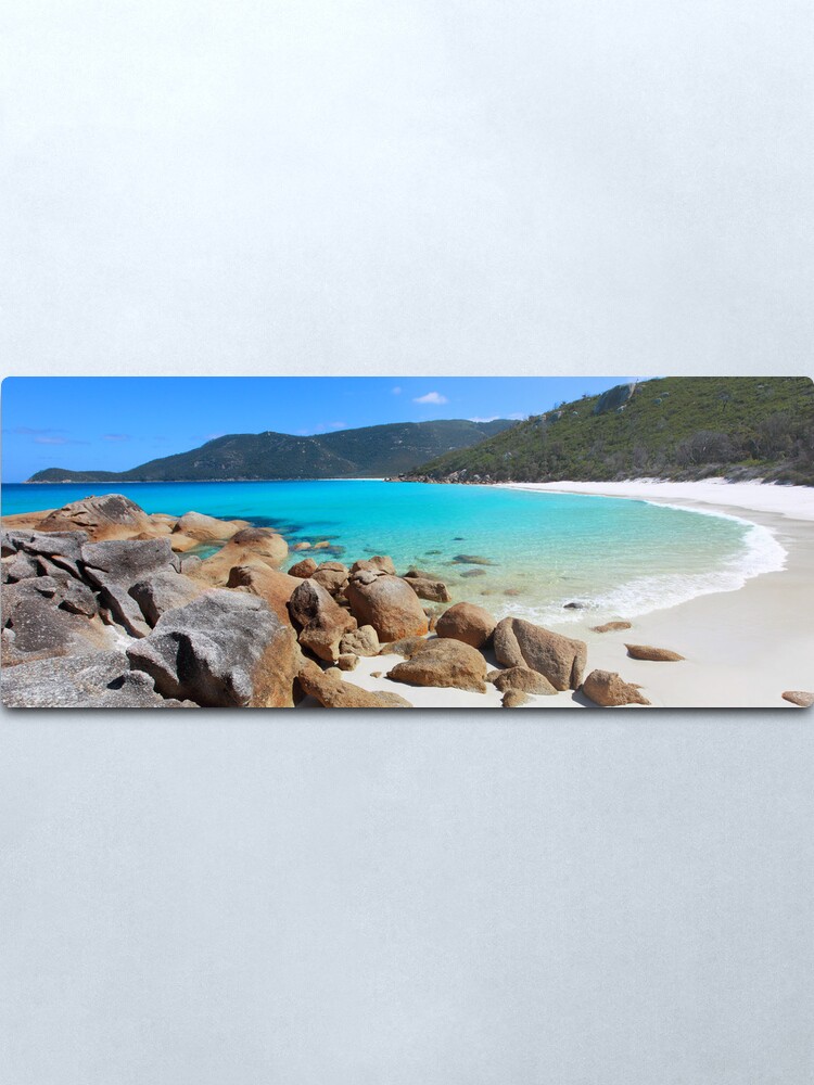 Alternate view of Little Waterloo Bay, Wilsons Promontory, Victoria, Australia Metal Print