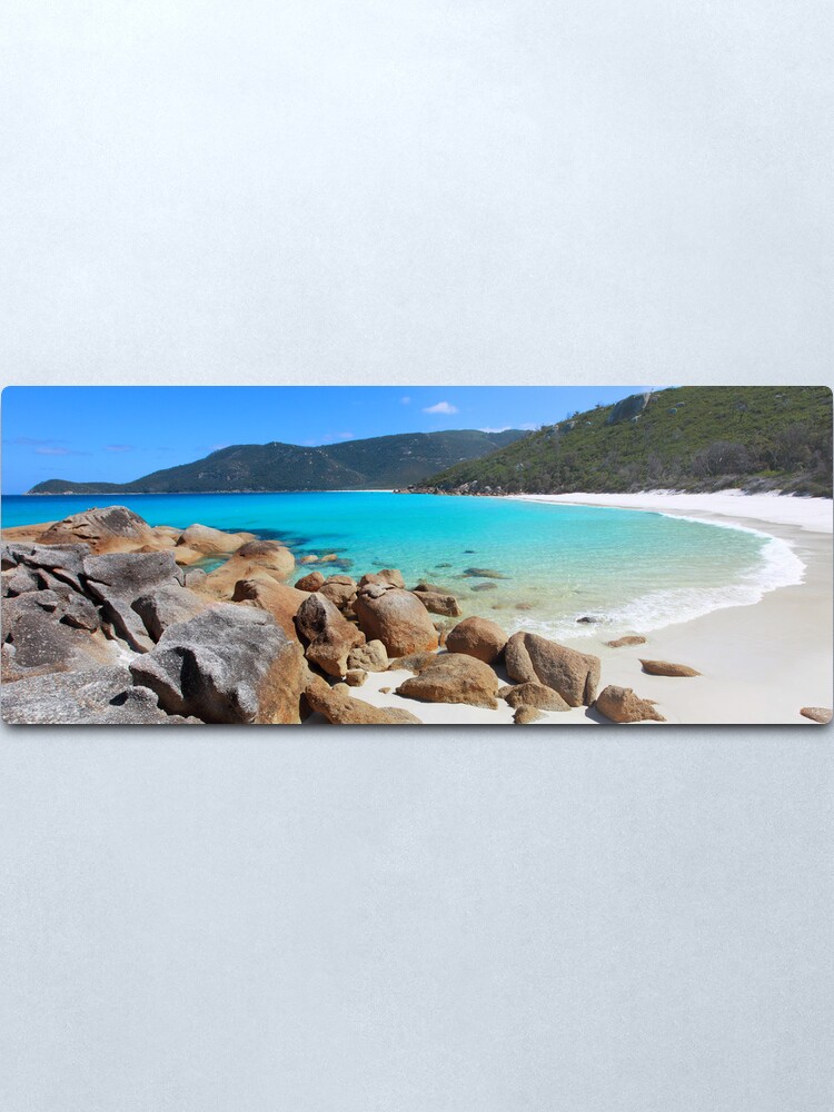 Alternate view of Little Waterloo Bay, Wilsons Promontory, Victoria, Australia Metal Print