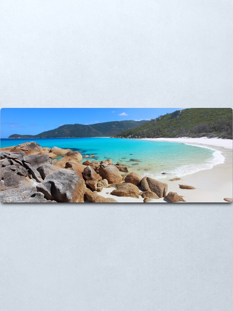 Alternate view of Little Waterloo Bay, Wilsons Promontory, Victoria, Australia Metal Print