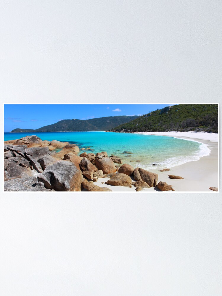Alternate view of Little Waterloo Bay, Wilsons Promontory, Victoria, Australia Poster