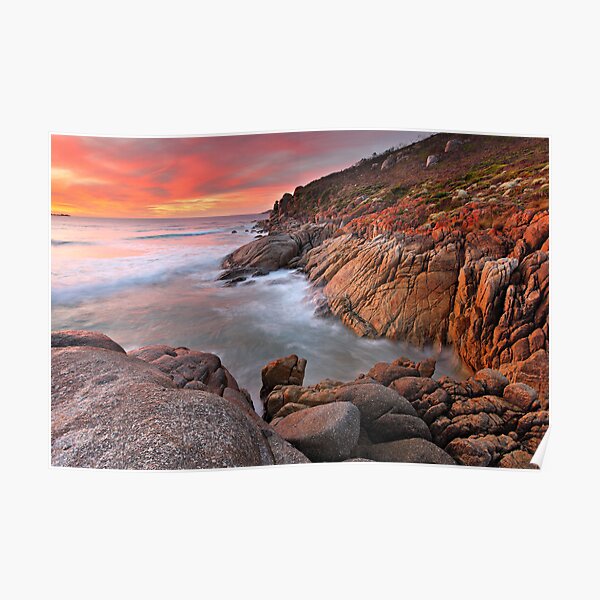 Whisky Bay, Wilsons Promontory, Victoria, Australia Poster