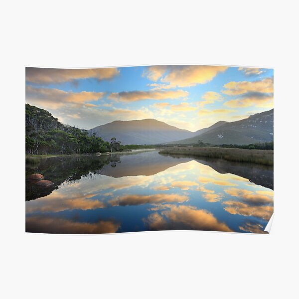 Tidal River Awakens, Wilsons Promontory, Victoria, Australia Poster