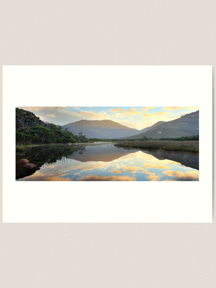 Alternate view of Tidal River Awakens, Wilsons Promontory, Victoria, Australia Art Print