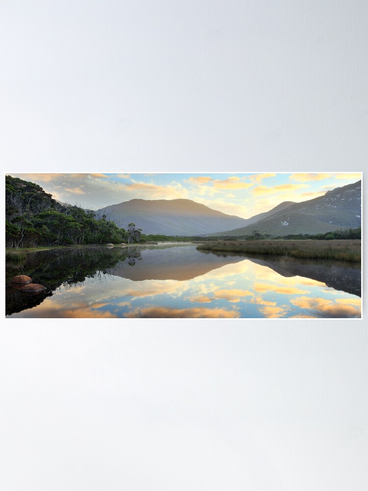 Alternate view of Tidal River Awakens, Wilsons Promontory, Victoria, Australia Poster