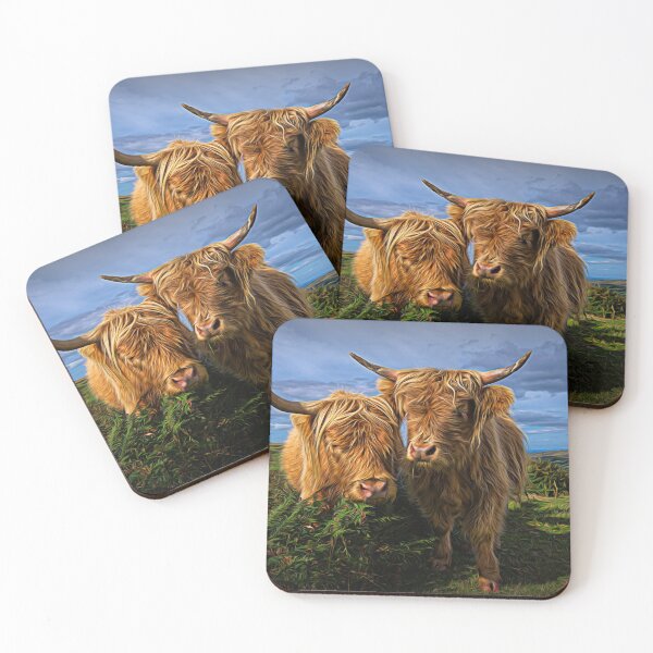 Item preview, Highland Cows designed and sold by rawshutterbug.