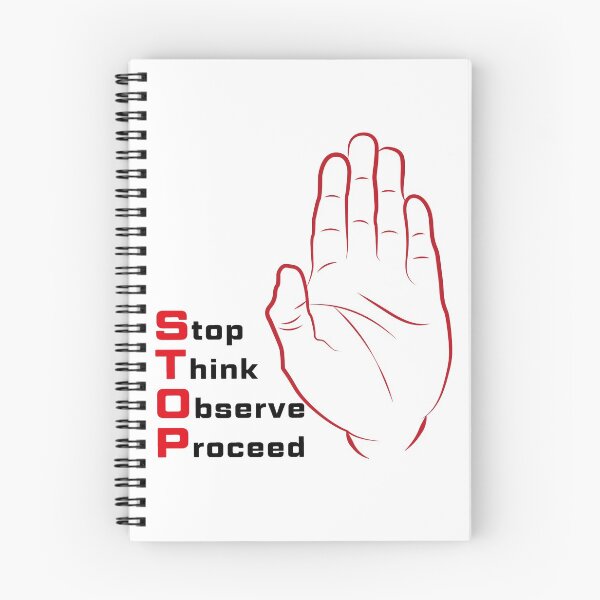 Item preview, STOP, THINK, OBSERVE, PROCEED! designed and sold by Marcusmahlberg.