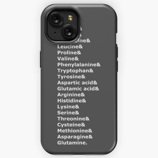 Amino Acids iPhone Cases for Sale Redbubble