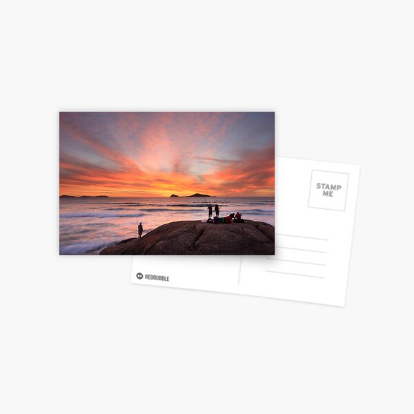 The Fishing Trip, Whisky Bay, Wilsons Promontory, Australia Postcard