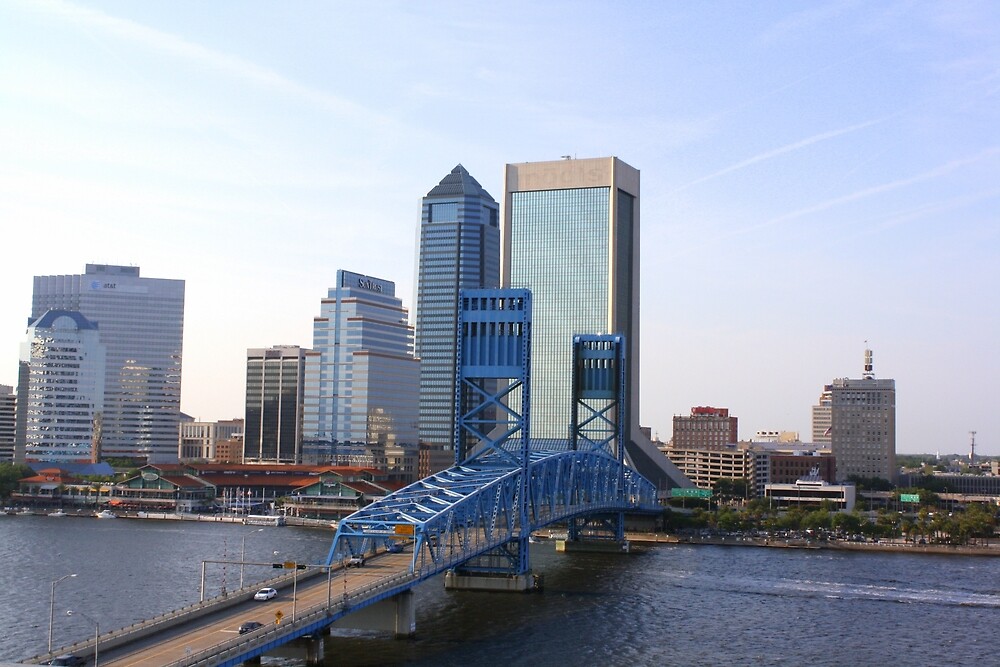 "Blue Bridge Jacksonville Florida" by Yajhayra Maria