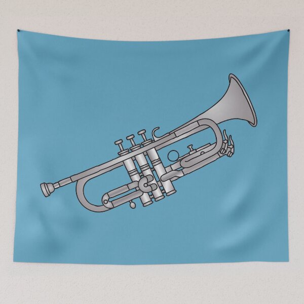 Item preview, Trumpet brass instrument designed and sold by Berlin-T-Shirt.