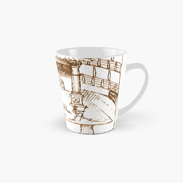 Swan Theatre Sketch Tall Mug