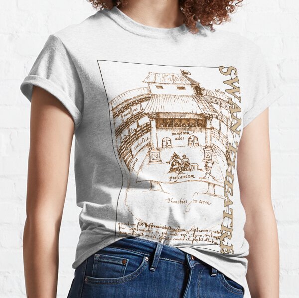 Swan Theatre Sketch Classic T-Shirt