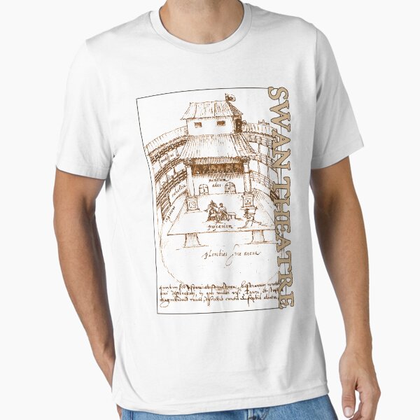 Item preview, Swan Theatre Sketch designed and sold by Styled Vintage.
