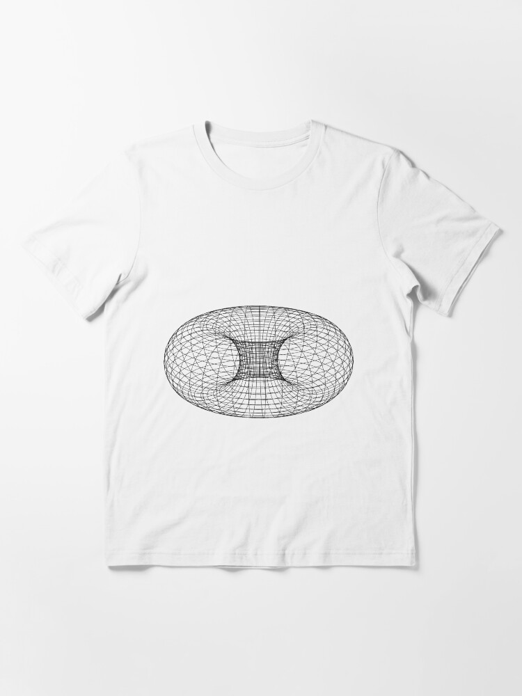 Alternative Ansicht von TORUS - Black Wired Essential T-Shirt