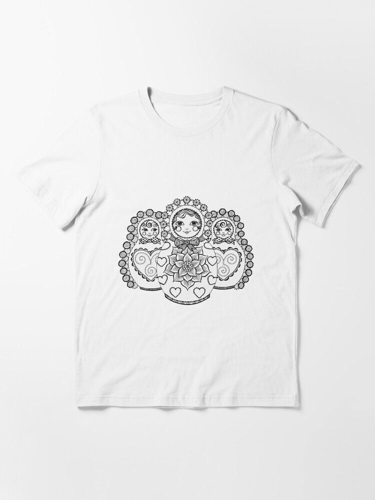 Alternate view of Valley of the Russian Dolls Essential T-Shirt