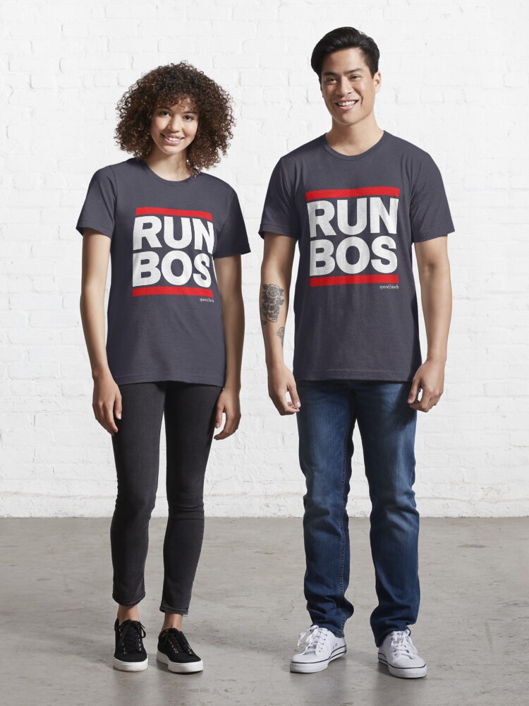 Run Boston BOS Essential T-Shirt for Sale by smashtransit