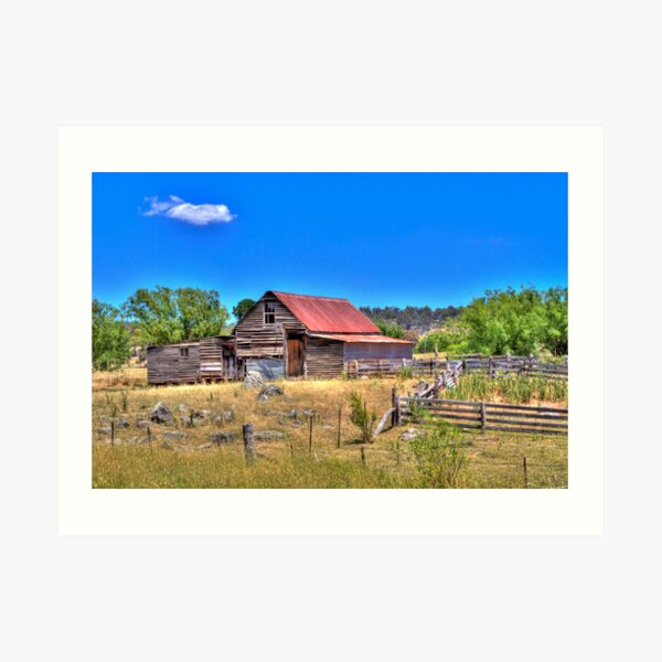 Farm Building Art Print