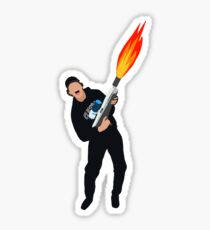 David Dobrik FLAMETHROWER Sticker