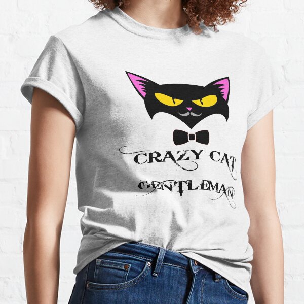 crazy cat gentleman shirt