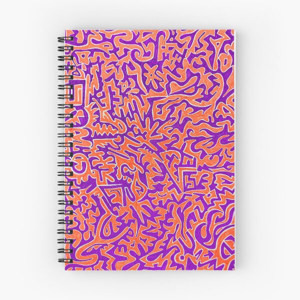 Item preview, Purple and Orange Zentangle designed and sold by Kahlia Durso.