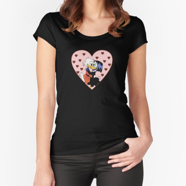 Dimeshipping - Loving gaze Fitted Scoop T-Shirt