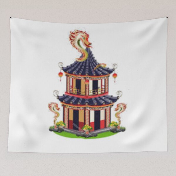 Item preview, Pagoda designed and sold by Darío Fabián González Sheridan.