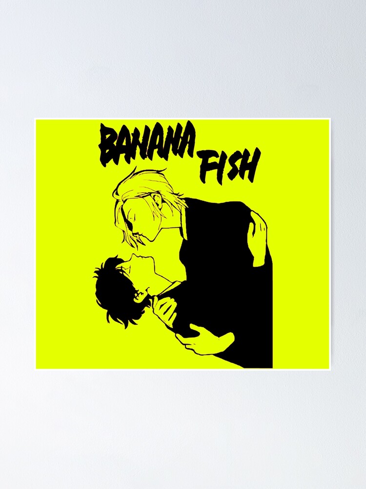 "Banana Fish Ash and Eiji Romance" Poster by OtakuPapercraft Redbubble