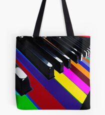 Colourful Music Tote Bag