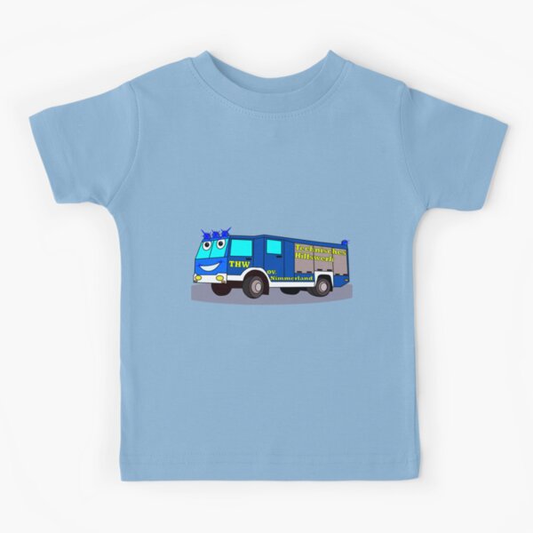 THW blue light relief organization Kids T-Shirt