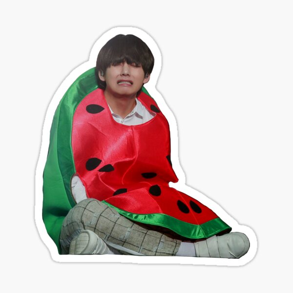 Cute BTS V - Kim Taehyung Sticker Sticker